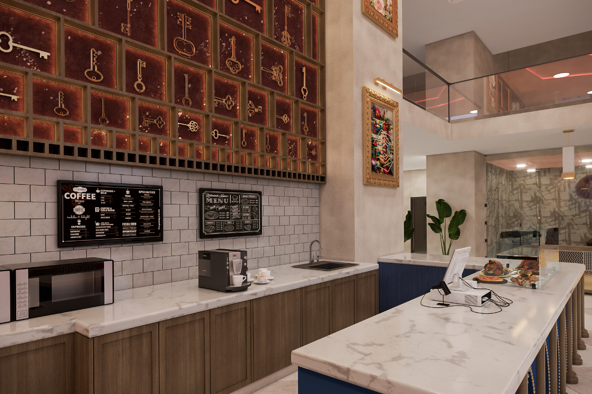 Bistro_Area_Rendering