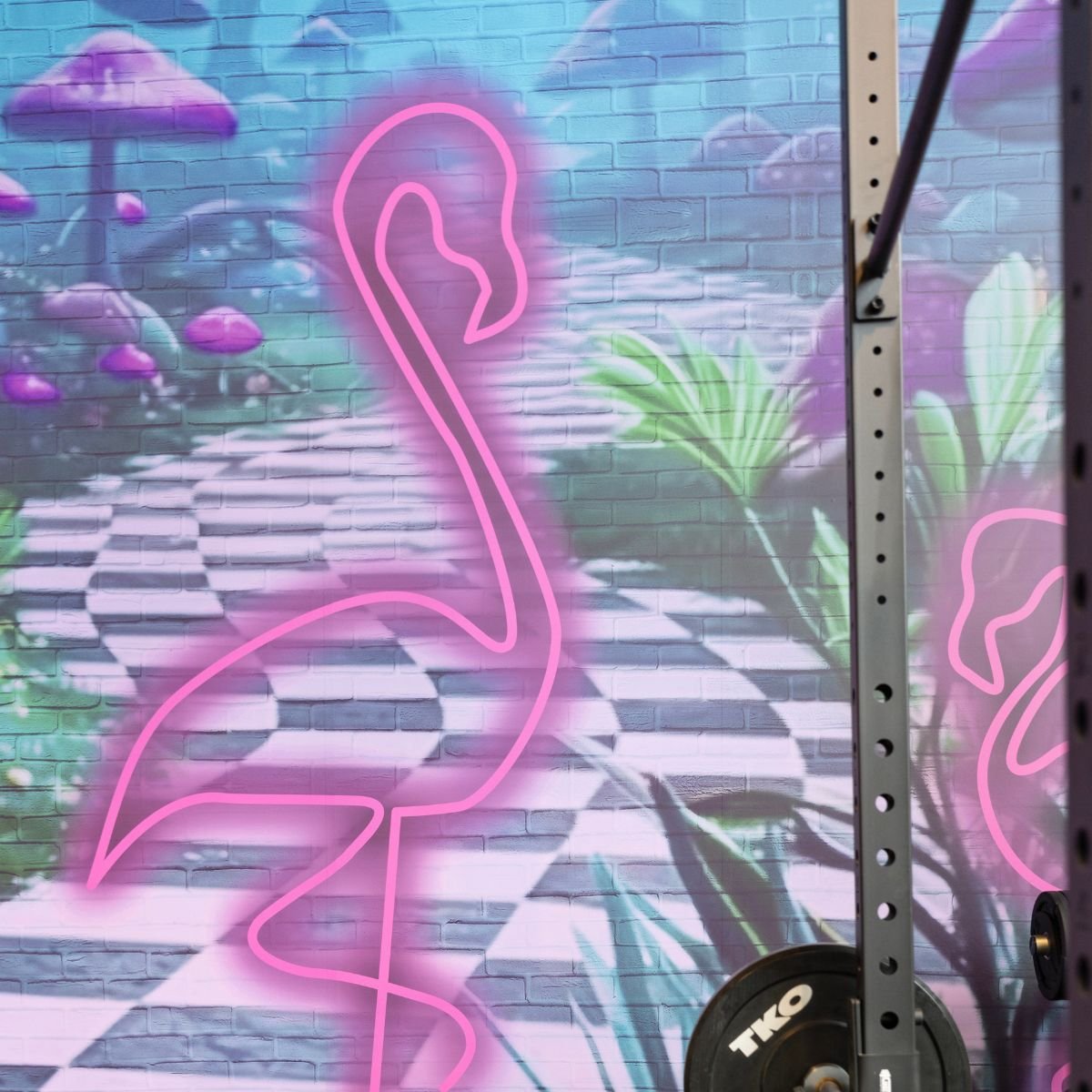 Art in Fitness Center in Kansas City